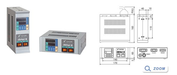 独自温調プログラム搭載（簡単操作タイプ）　IMPACⅡ TS-612画像