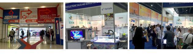 NEPCON Thailand 2016と弊社ブースの写真