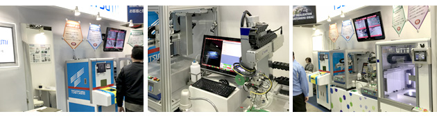 展示会ブースの写真