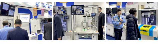 展示会ブースの写真